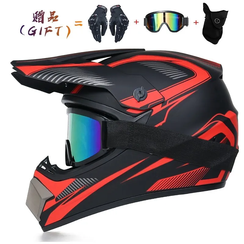 Pošlite 3 kusy Motocyklová prilba pre prilbu Off-road Bike Bike z kopca AM DH Cross Helmet Capacete Motokros Casco Capacitance