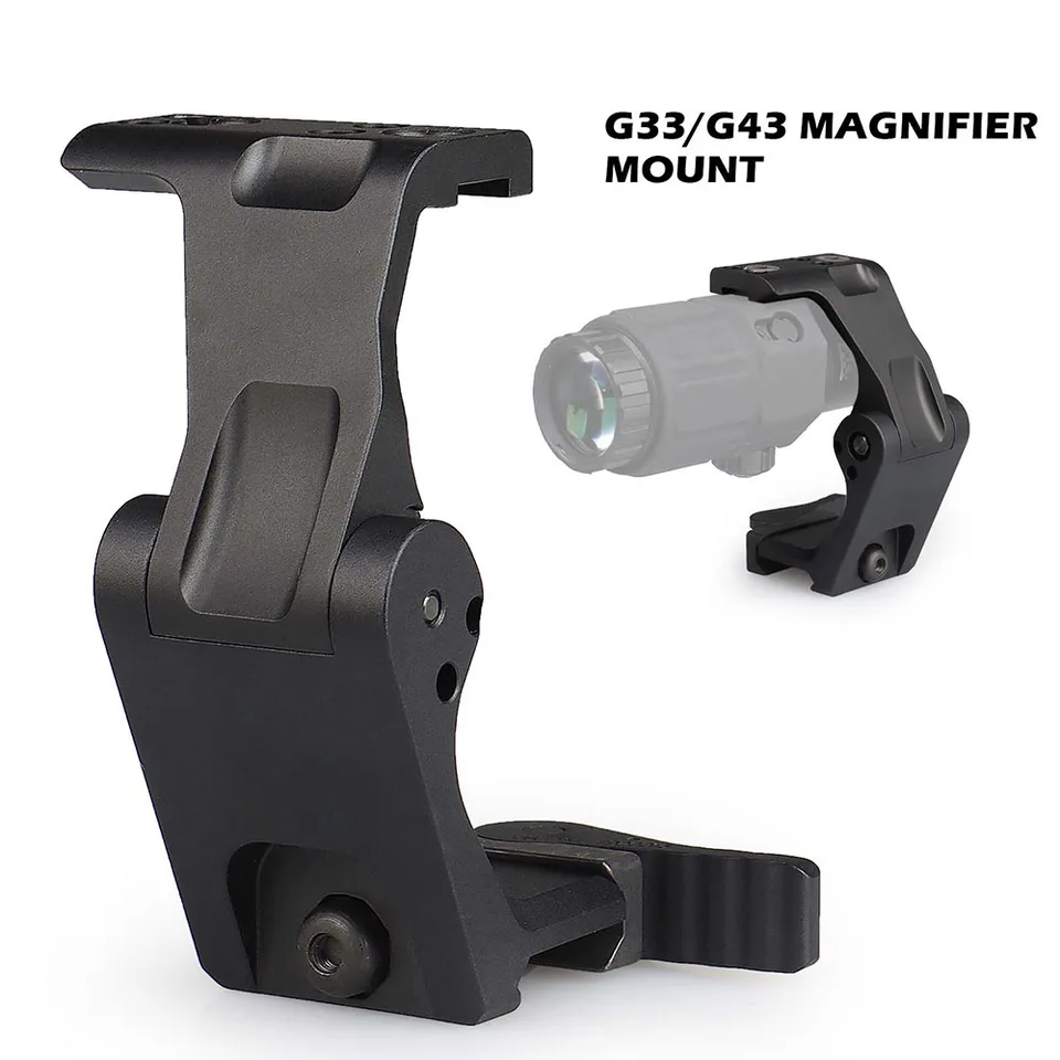 PPT Loving Airsoft Actifies Airsoft Flip Up Mount QD Mount 2,26in výška G33 G43 Šmrncový rozsah Mount OS24-0264