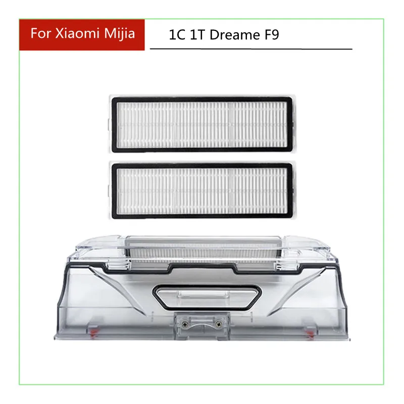 Prach Bin Box a výmena filtra Hepa za Xiaomi Mijia 1C 1T Dreame F9
