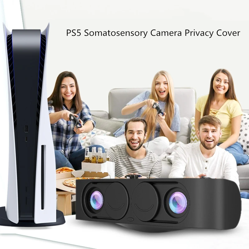 Prachový kryt pre PS5 HD Webcam šošovky Ochrana fotoaparátu pre PlayStation 5 Skin for PlayStation Accessories PlayStation