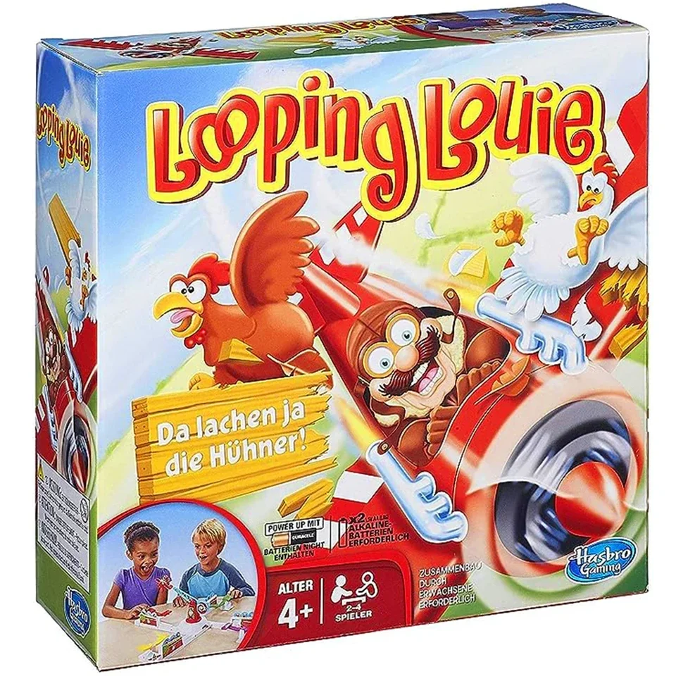 Pracovanie Louie Spinning Plane Chicken Chocking Game Rodič rodičov interakcia Battle Puzzle Game Party Hračky pre deti