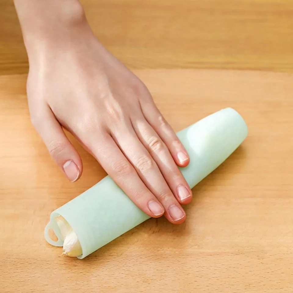 Praktický silikónový cesnak Peeler Kuchynská príručka Cesnak Odlupovacia trubica Potravinový materiál Materiál Cooking Gadgets Domáce príslušenstvo