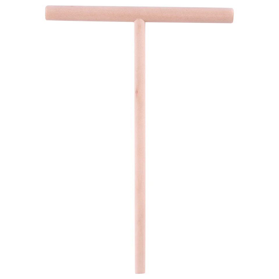 Praktický tvar krepového výrobcu palacinky palacinky drevený rozptyl tyčinky domáca kuchynská súprava DIY Použite 1pc