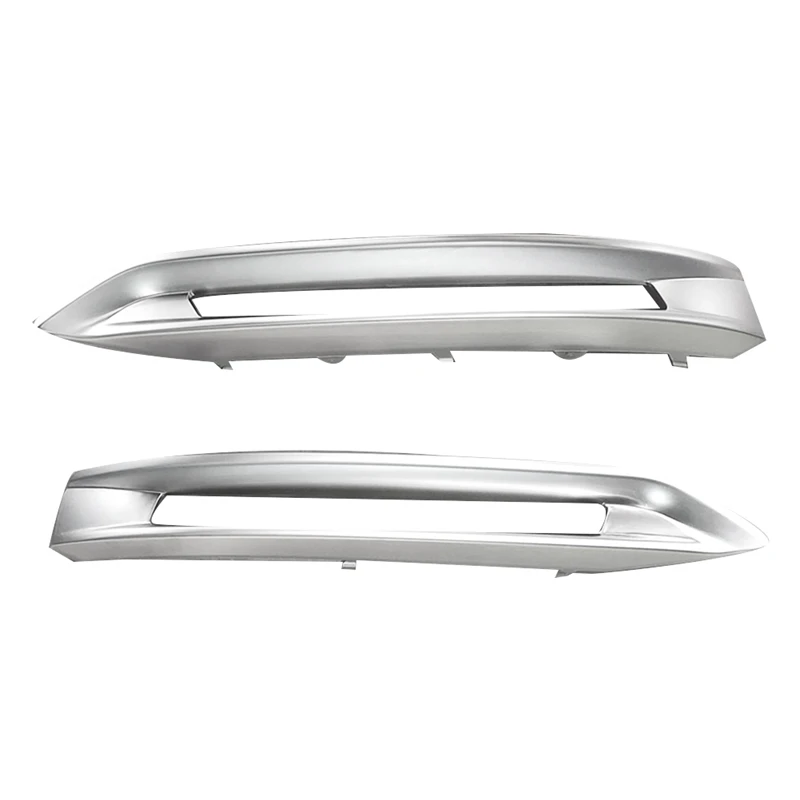 Pravý predný spodný DRL svetlá Chrome TRIMS Rám A1668851674 pre Mercedes W166 ml/GLE 63 AMG 2012-2015 Časti hmlové svetlo ráme