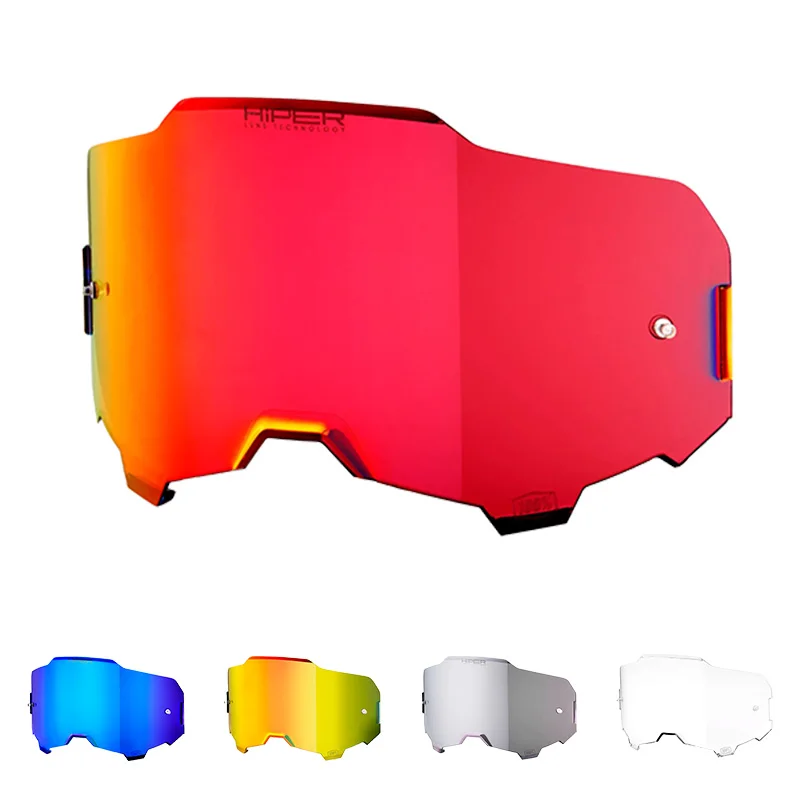 Pre 100% Armega Goggle šošovky náhradné šošovky Čisté/priehľadné MBT Hiper Mirror Motract Moto Dirt Motokros DH bezpečnostné okuliare