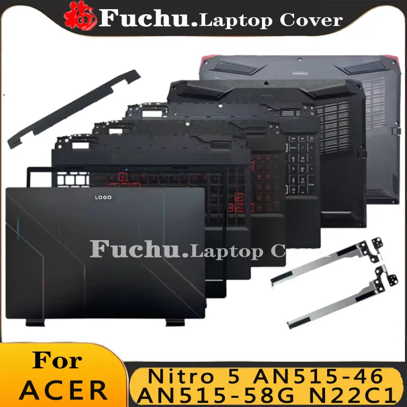 Pre Acer Nitro 5 AN515-46 AN515-58 AN515-58G N22C1 Nový laptop LCD zadný kryt predného rámu Klávesnica PalmRest PalmRest PalmRest PalmRest
