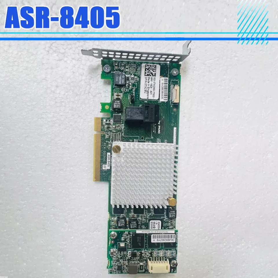 Pre Adaptec ASR-8405 Disk Array Card 12 GB/S 1G SAS SATA RAID5 0TXCMC TXCMC