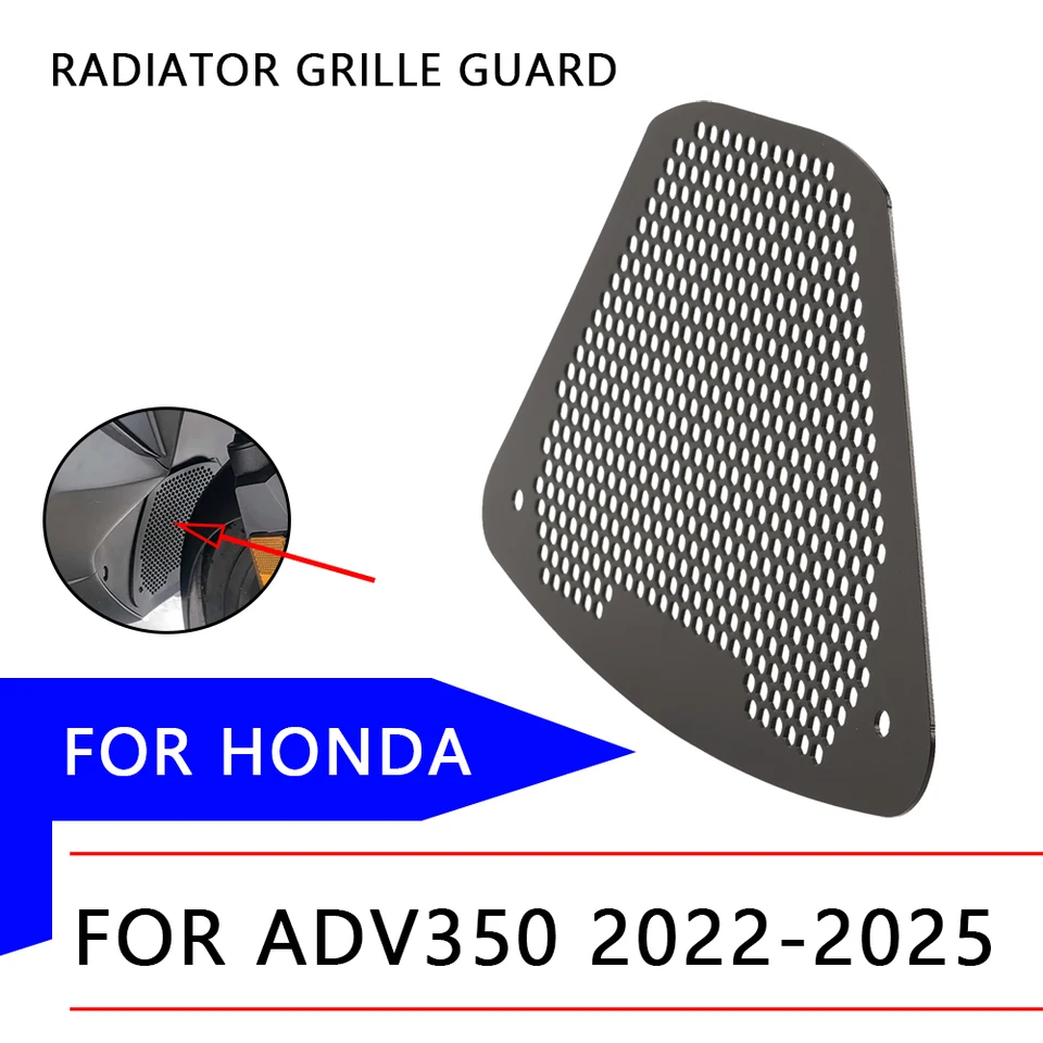 Pre ADV 350 Motocyklové príslušenstvo Radiator Grille Ochrana vodnej nádrže Ochrana chladiča pre Honda Adv350 2022 2023 2024 2025 diely