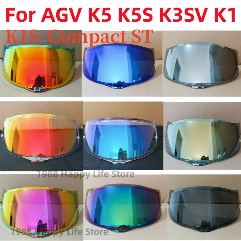 Pre AGV K5 K5S K5-S K3SV K3-SV K1 K1S Kompaktná ST Motocyklová prilba pre motocyklovú prilbu Šošovky Shield Okulia