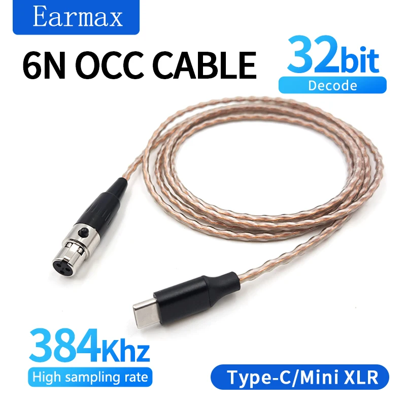 Pre AKG Q701 K240S K701 K702 K181 K181DJ PIONEER HDJ-2000 H118 H128 Vymeniteľný typ typu C až Mini XLR 3-kolíkový soketový káblový kábel