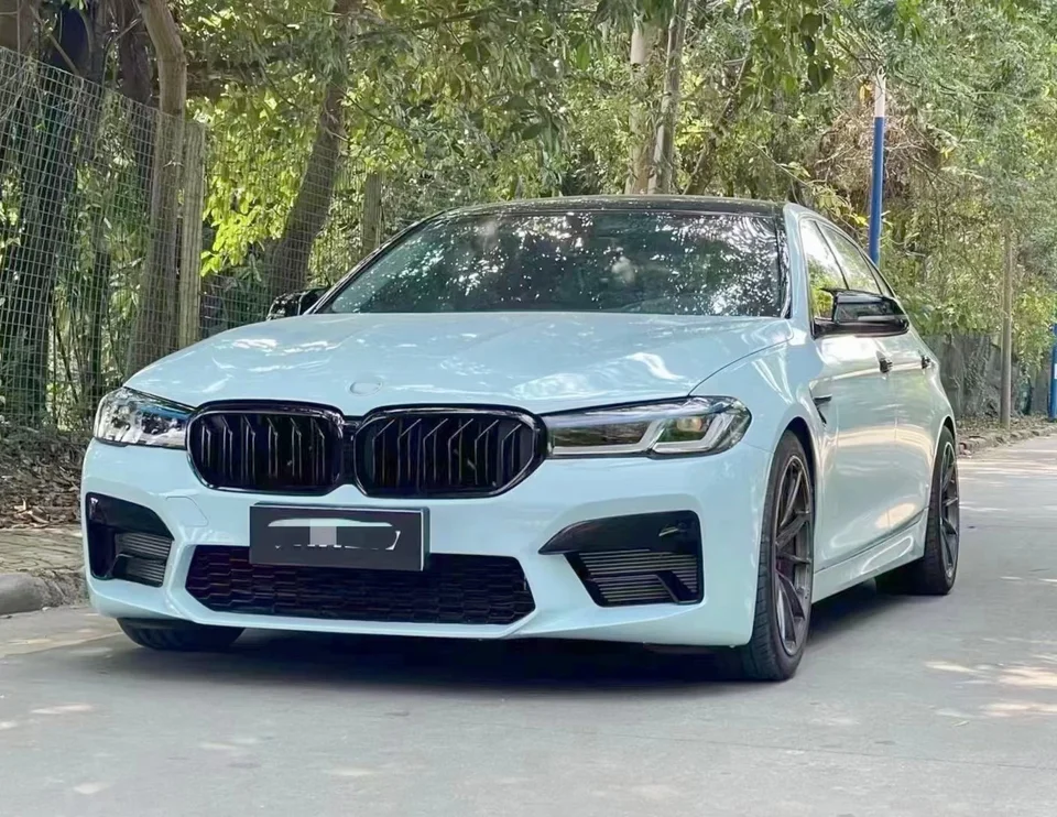 Pre aktualizáciu BMW 5S 5 Series na 2022 rokov G30 LCI M5 Body Body Body Body F10 F18 Old to New G30 konverzná súprava CS Hood