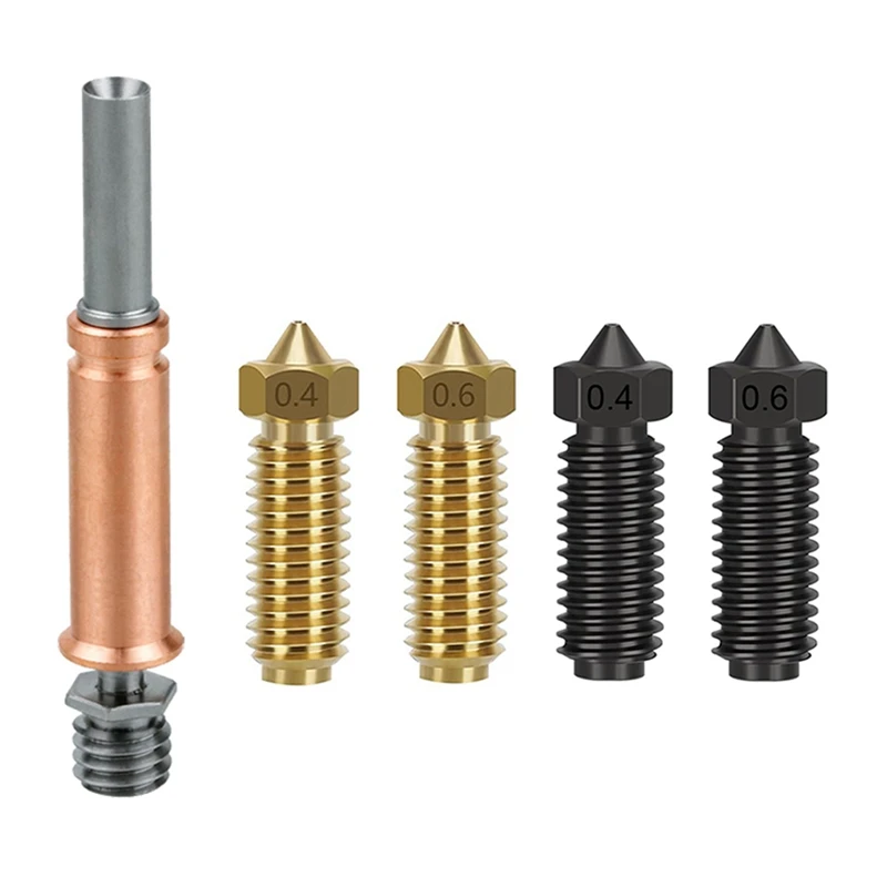 Pre anycubic kobra 3 náhradné diely bimetálne tepelné zlomenie mosadzná dýza krku krky Horúca end 3D tlačiareň Príslušenstvo