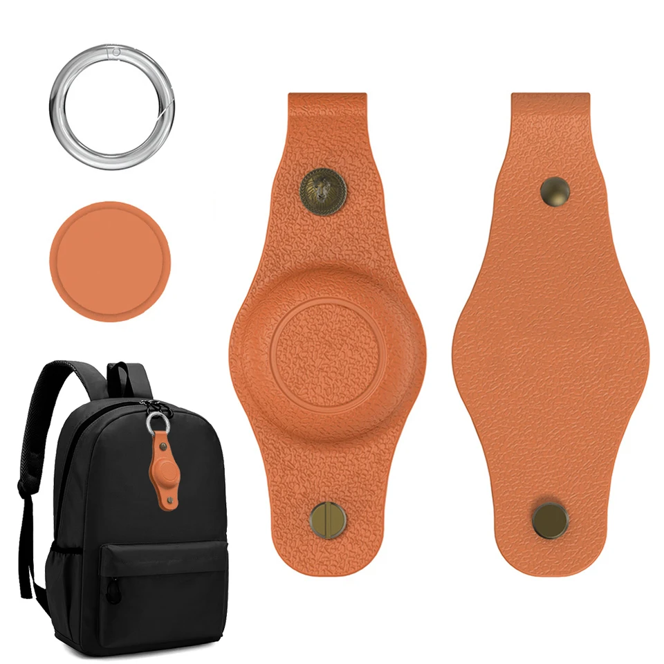 Pre Apple Airtag Keychain Silikone Puzdro Vodotesný držiak na kľúče držiak kruhový držiak Mini kľúče držiak na kľúče kľúča reťaz muža Príslušenstvo