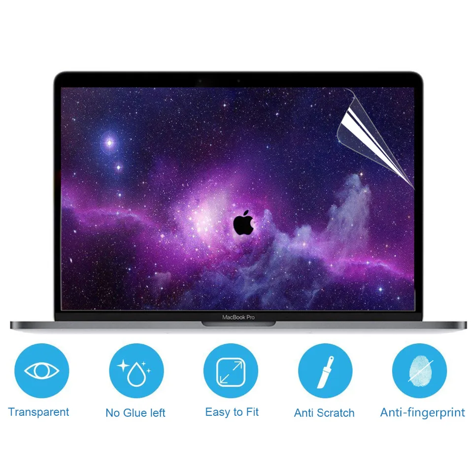 Pre Apple MacBook Pro 15 2016 2018 Touch Bar A1990 A1707 Crystal Clear LCD Screen Guard Film Protector HD HD