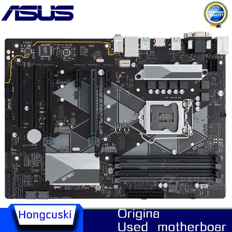 Pre ASUS Prime B360-plus B360 Plus použitá originálna základná doska LGA 1151 DDR4 B360 Pracovná doska na plochu