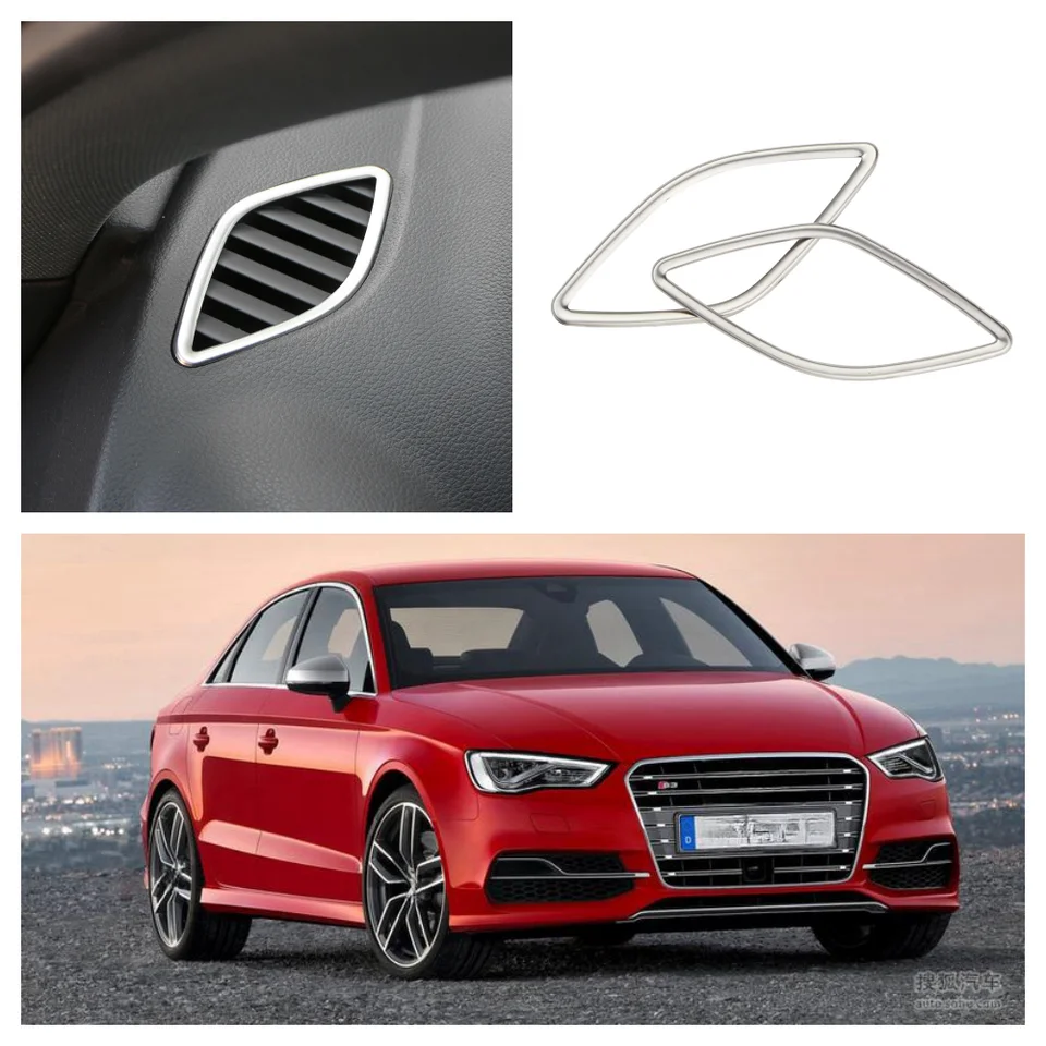 Pre Audi A3 8V 2013 2014 2015 2016 2016 2017 2018 2019 LHD Front Air Conditioning A/C Ventrum krycích nálepiek TIM TRIM ADPICORY