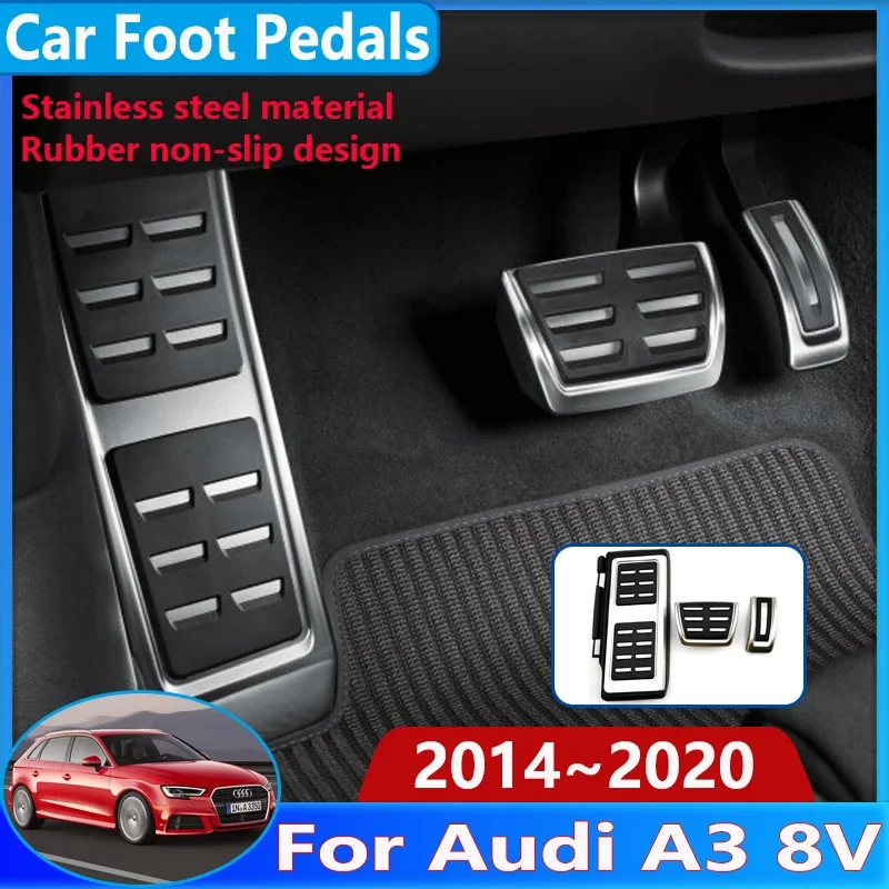 Pre Audi A3 8V Accessories 2014 2015 2016 2017 ~ 2020 CAR Foot Padá