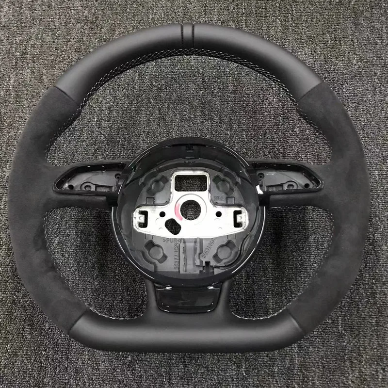 Pre Audi A3 A4 A5 A6 A7 Q3 Q5 Q7 Plne perforovaná kampaň volantu volantu