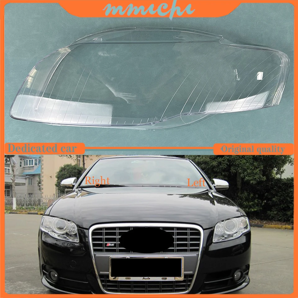 Pre Audi A4 B7 2006 2007 2008 2008 Výmena krytu vozidla Priehľadná lampa lamp