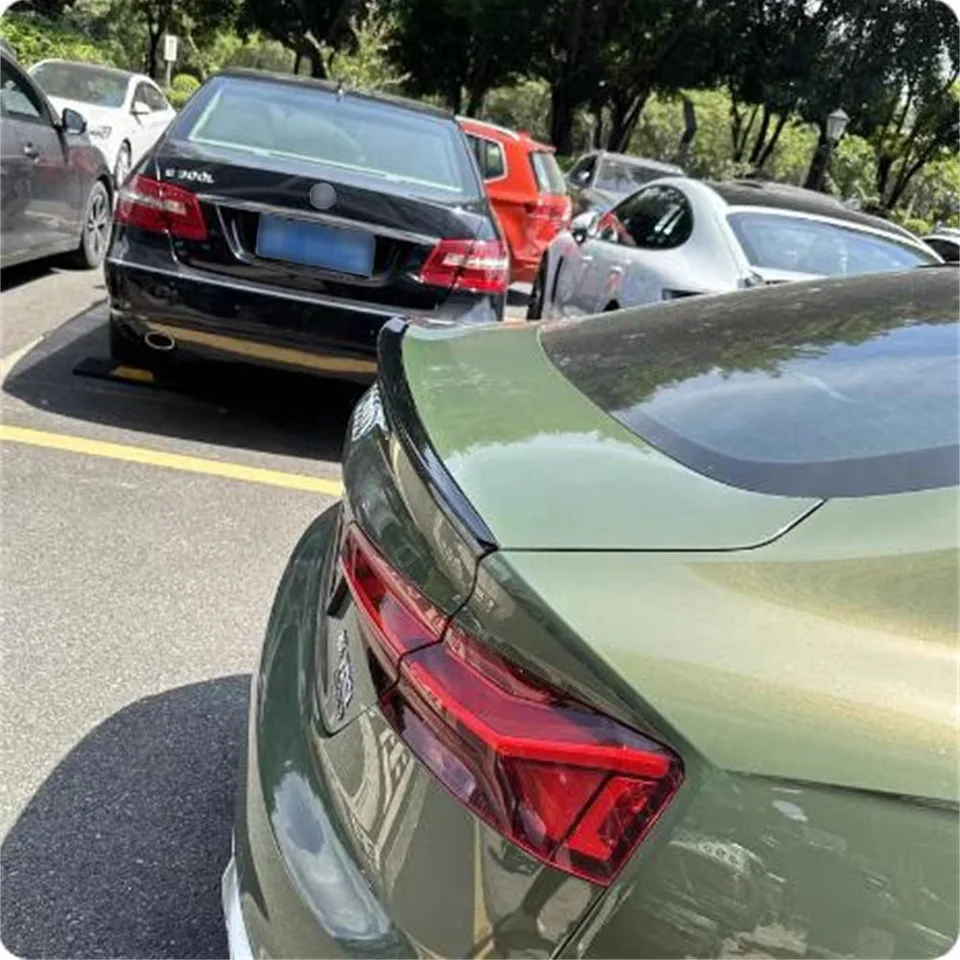 Pre Audi A5 S5 2017-2023 Zadný kufre automobilu Vysoký kvalitný materiál ABS MATER Color Car Tail Wing Dekorácia