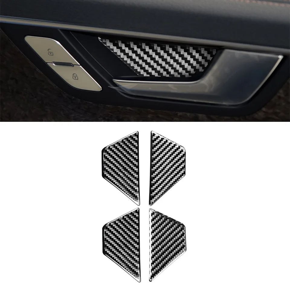pre Audi A6 C8 A7 2019 2020 2021 2022 Dvere Vnútorná rukoväť Nálepka Ozdobenie Orezanie kryt