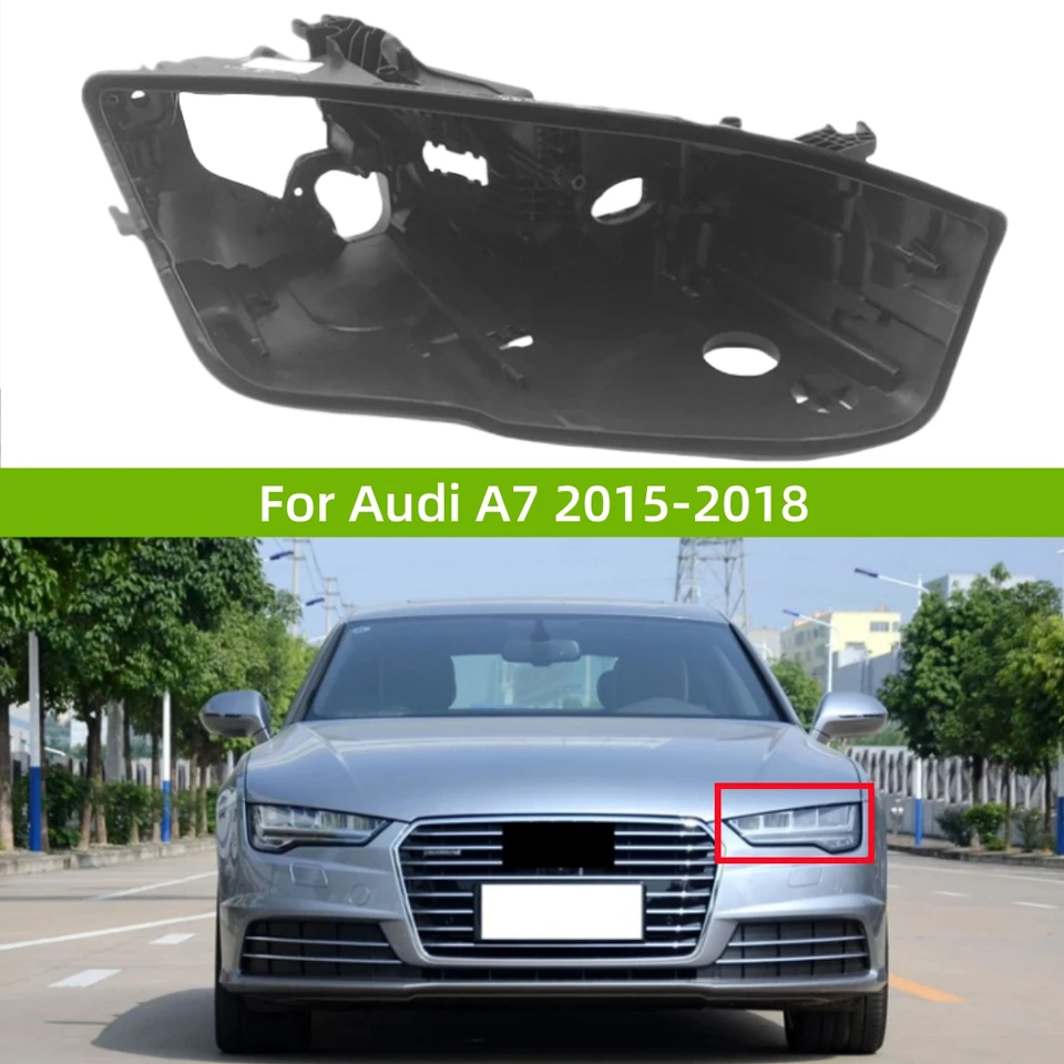 Pre Audi A7 2015 2016 2017 2018 2018 Base Base Black zadná škrupina