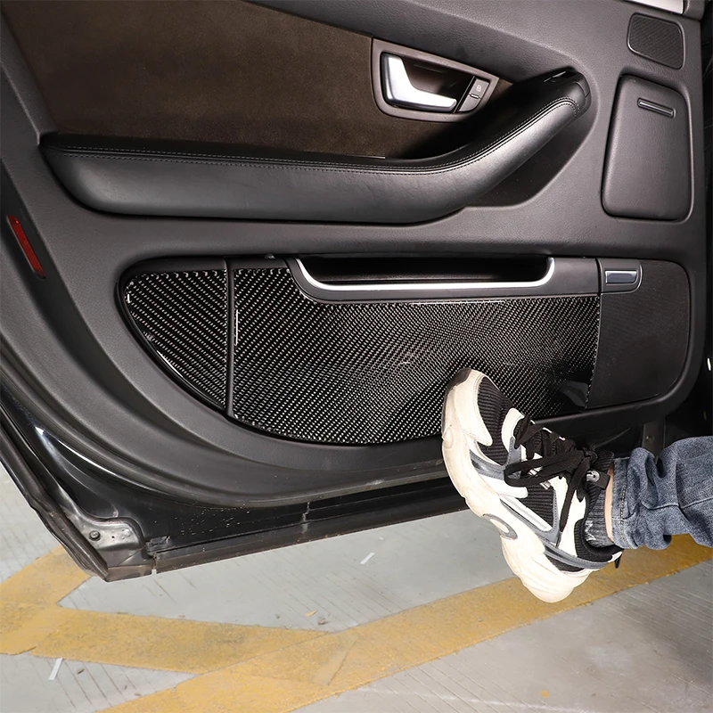 Pre Audi A8 D3 D4 2004-2012 Soft Soft Carbon Fiber Car Auta