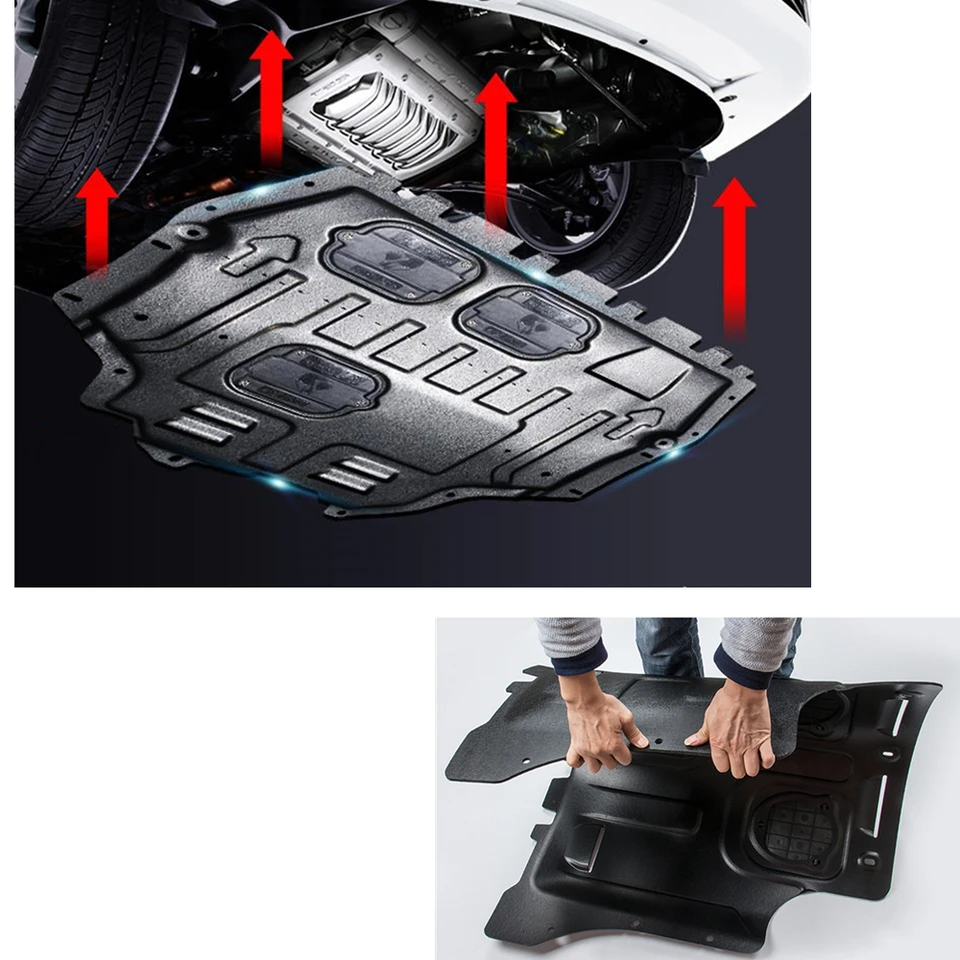 Pre Audi Q3 Series Universal 2013 2014-2016 Kryt bahna Fender Plate Shield pod ochrancom strážcu motora bahenflap bahenguard ochranca