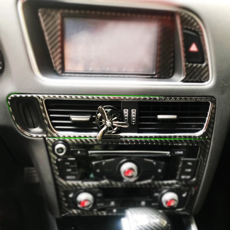 Pre Audi Q5 2009 2010 2012 2012 2013 2014 2015 2016 2017 Centrum Carbon Fiber Center Control Air Conter Air Cover Cover Cover Cover