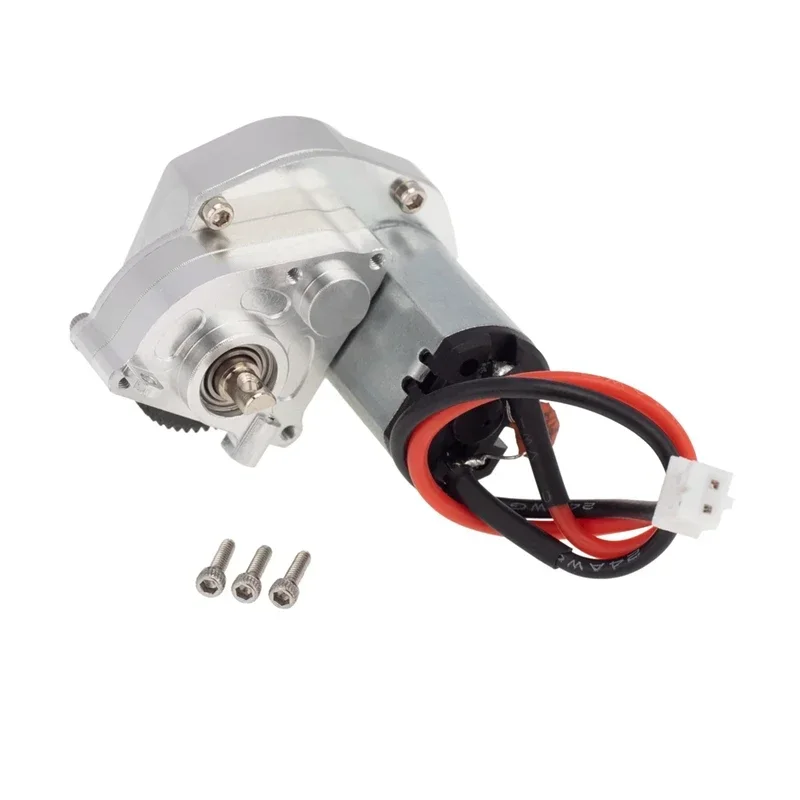 Pre axiálny SCX24 90081 Wrangler 1/24 Scale Model RC Model Hliníkový prevodovník prevodovky Middle Gearbox Motor ESC Kit