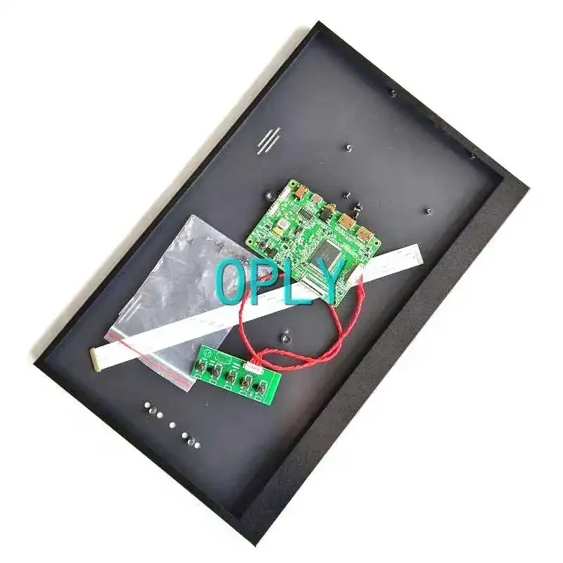 Pre B156HAN01.1 B156HAN01.2 LCD SCREVOD SCREVOD ROZDELU+Kovová krycia krytka Micro USB Kit 1920*1080 EDP 30-kolík Mini-HDMI 15.6 
