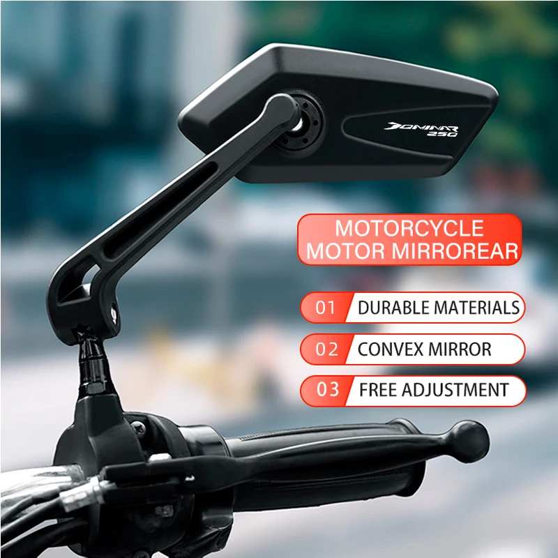 Pre Bajaj Dominar 250 400 Pulsar Touring250 Universal Motocycle Accessories Motorcycle Nastaviteľné spätné zrkadlá spätné zrkadlá