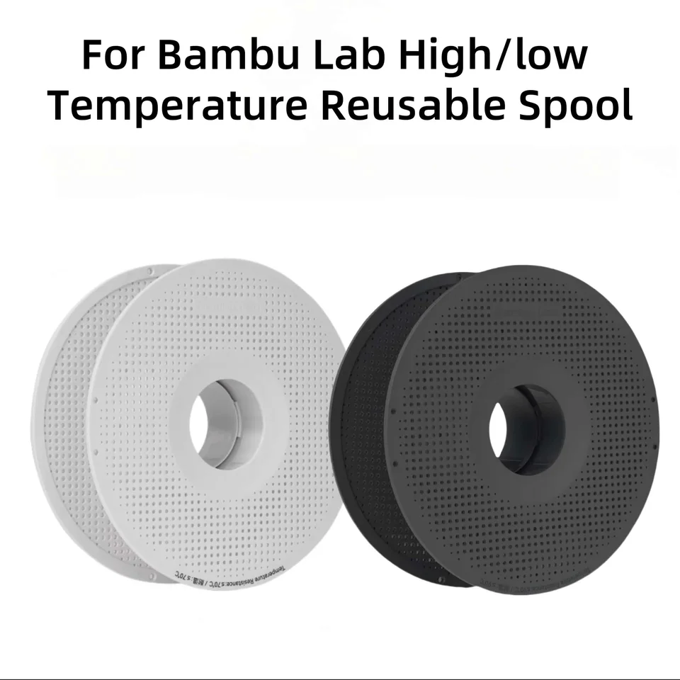 Pre Bambu Lab 3D tlačiareň s vysokým teplotným materiálom Rack Opätovne použiteľná kompatibilita vlákna: ABS, ASA, PA6-GF, ABS-GF,