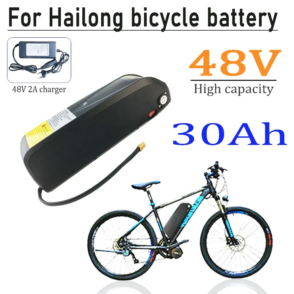 Pre batériu Hailong 48V 30AH, 30A BMS 350W 500W 750W 1000W Motor BBS02 BBS03 BBSHD s nabíjačkou
