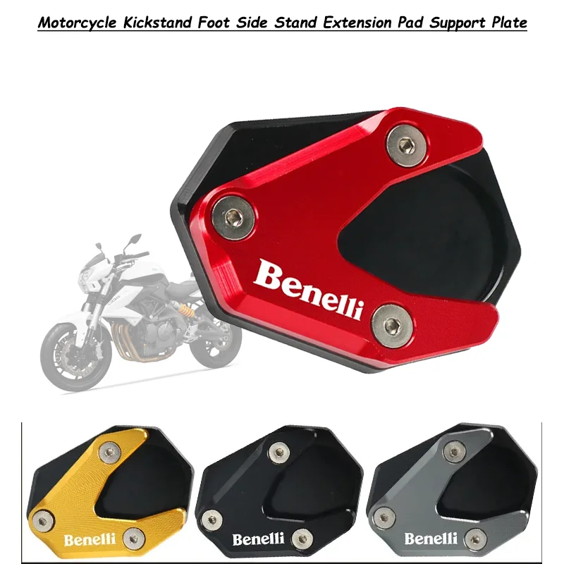 Pre Benelli TNT600I TNT 600I 2020-2022 2021 Motocykel CNC Kickstand Foot Side Stock Support Podložka Podporná doska Zväčšenie dosky