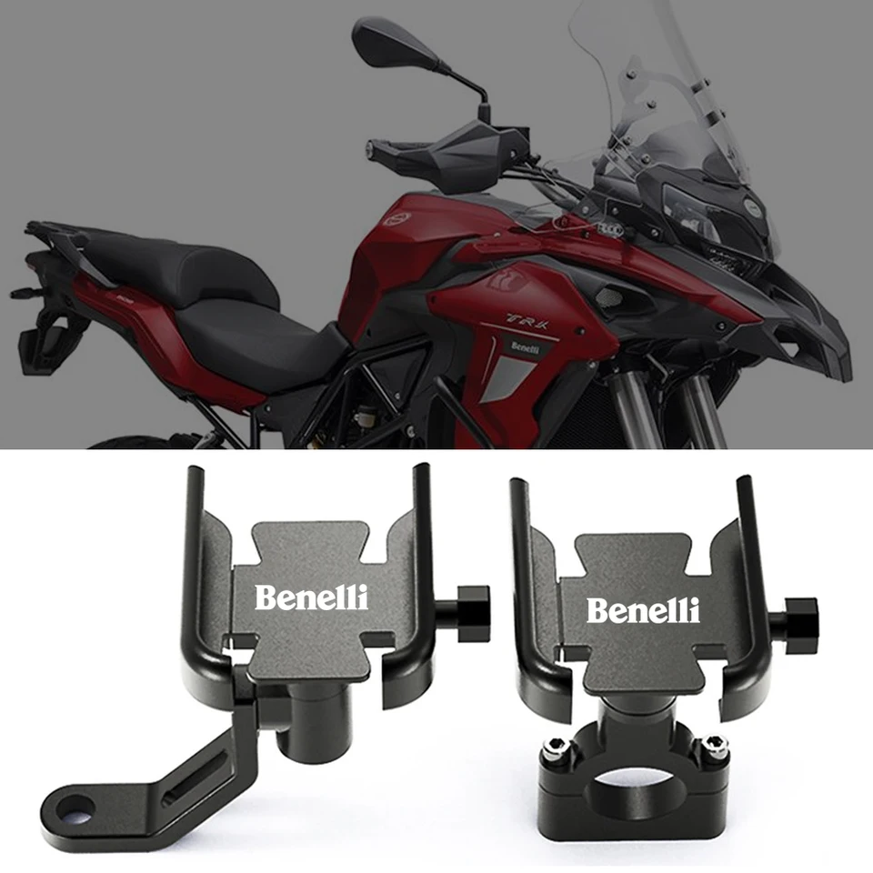 Pre Benelli TRK 502 502x TRK502 BN TNT 125 300 600 Leoncino 250 500 Motocykel Mobile Držiak mobilného telefónu GPS GPS Bracket