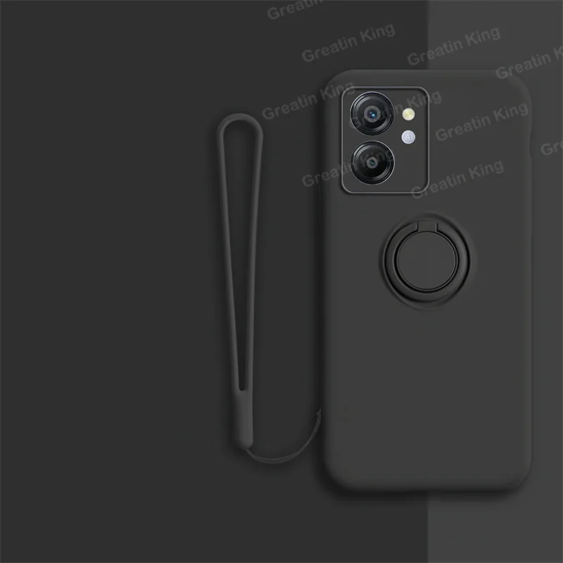 Pre BlackView Color 8 / Oscal Modern 8 puzdro kovový držiak magnetického telefónu Soft TPU TPU TPICK s krátkym lanovým telefónom