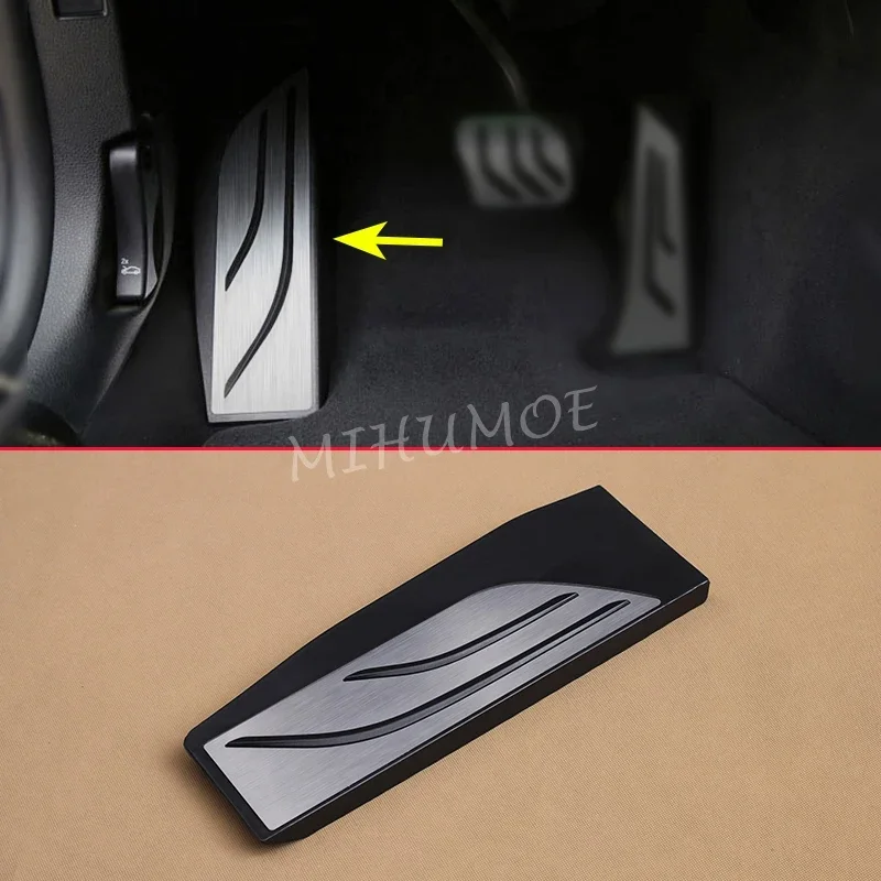 Pre BMW 1 2 3 4 Series M2 M3 M4 F30 F31 F34 F87 F80 F82 F83 F20 F21 F22 F23 F32 LHD Oceľový kryt FootRest Dead Pedal Plate Cover