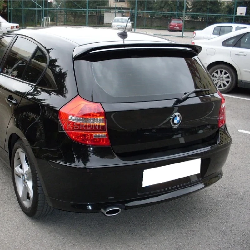 Pre BMW 1 Series E87 E81 Hatchback AC Style Style Strešu Krídľové krídlo uhlíkové vlákno 2004-2011
