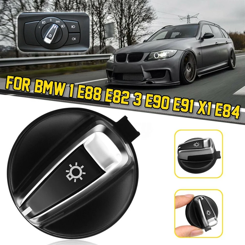 Pre BMW 3-série E90 E91 LCI X1 E84 E88 E82 E82 predné tlačidlo spínača predného svetlometu 9169405 61319169405