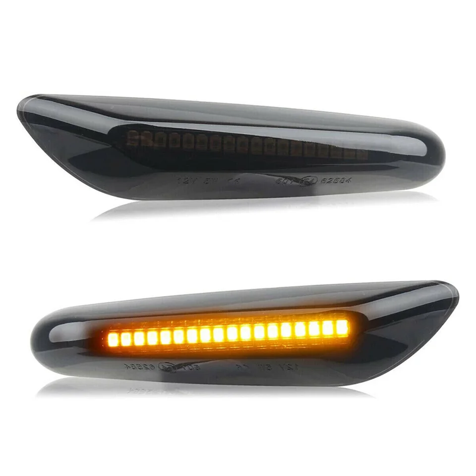 Pre BMW 328i E90 E91 E92 E93 E46 E60 Emoked LED Fender Fender Marker SEKTIGENGENCENCENCIÁLNA SIGNAL SIMPLE LAMP X2