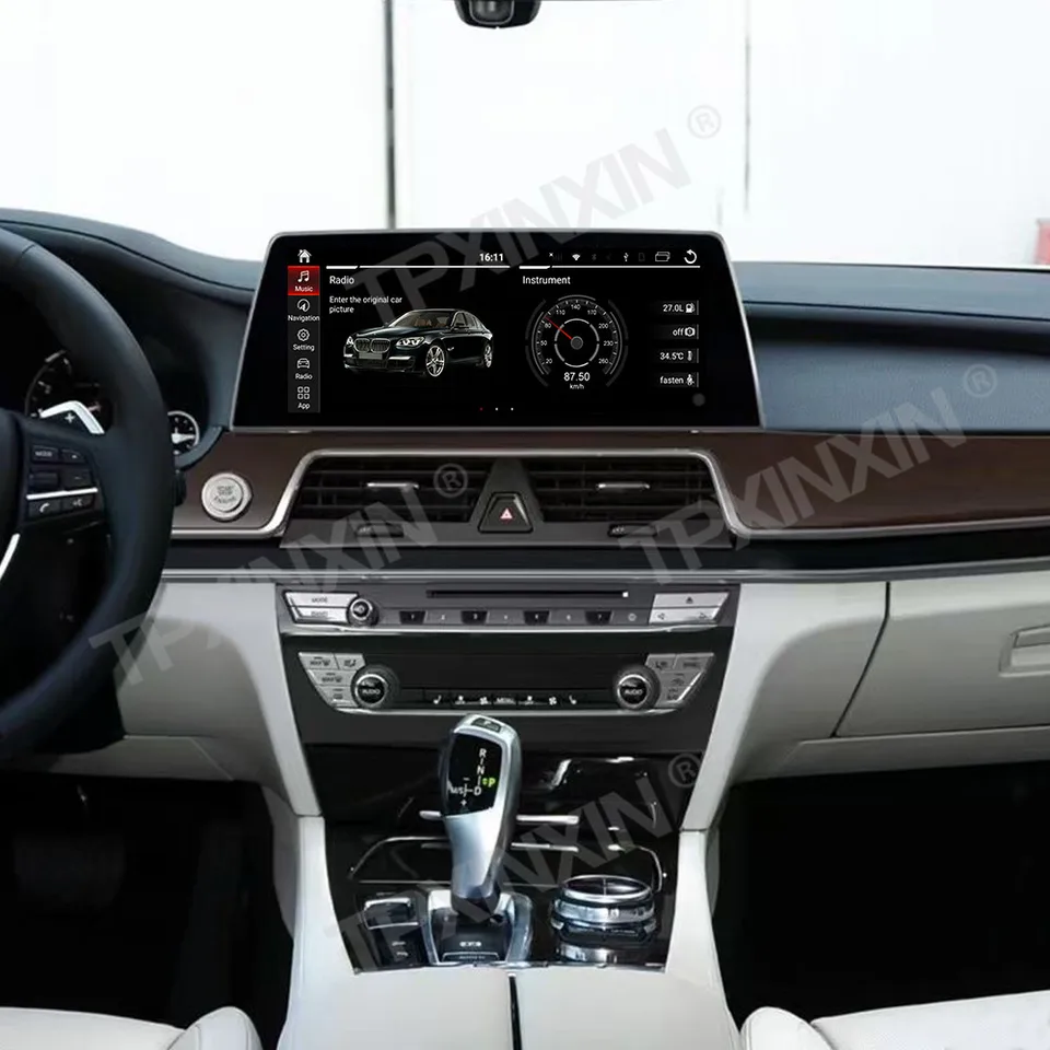 Pre BMW 5 Series F10 F11 7 Series F01 F02 2010-2017 Aktualizácia 2023 Android Car Radio 2Din Stereo prijímač Autoradio Multimedia Unit