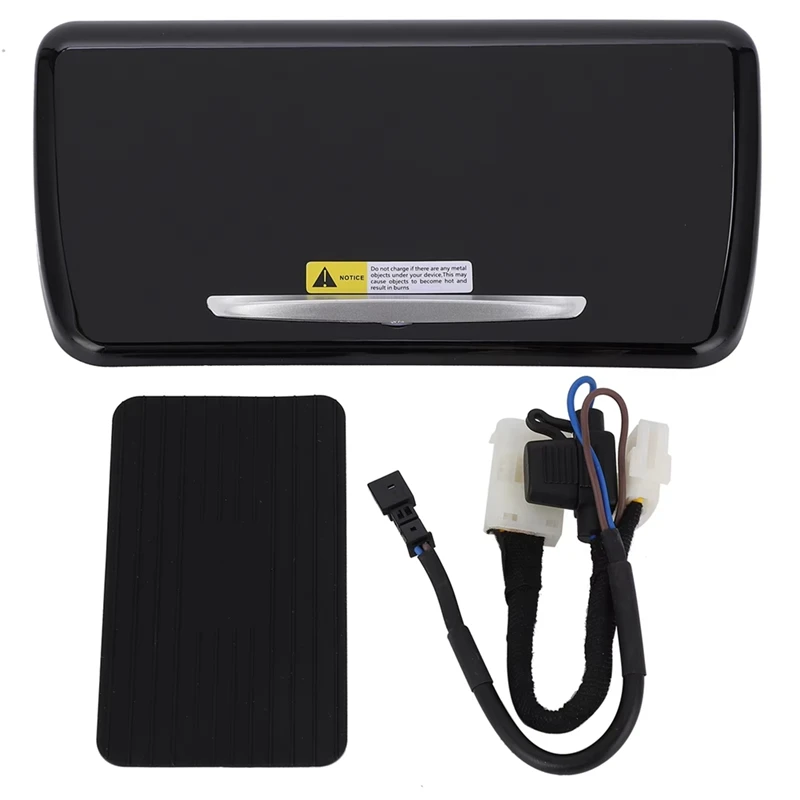 Pre BMW 5 Series F10 F11 F18 2011-2017 CAR Wireless Charger 15W Rýchle nabíjanie telefónu nabíjačka Pad Accessoies