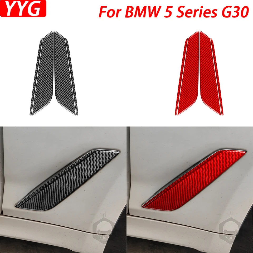 Pre BMW 5 Series G30 2016-2022 Skutočné nálepka