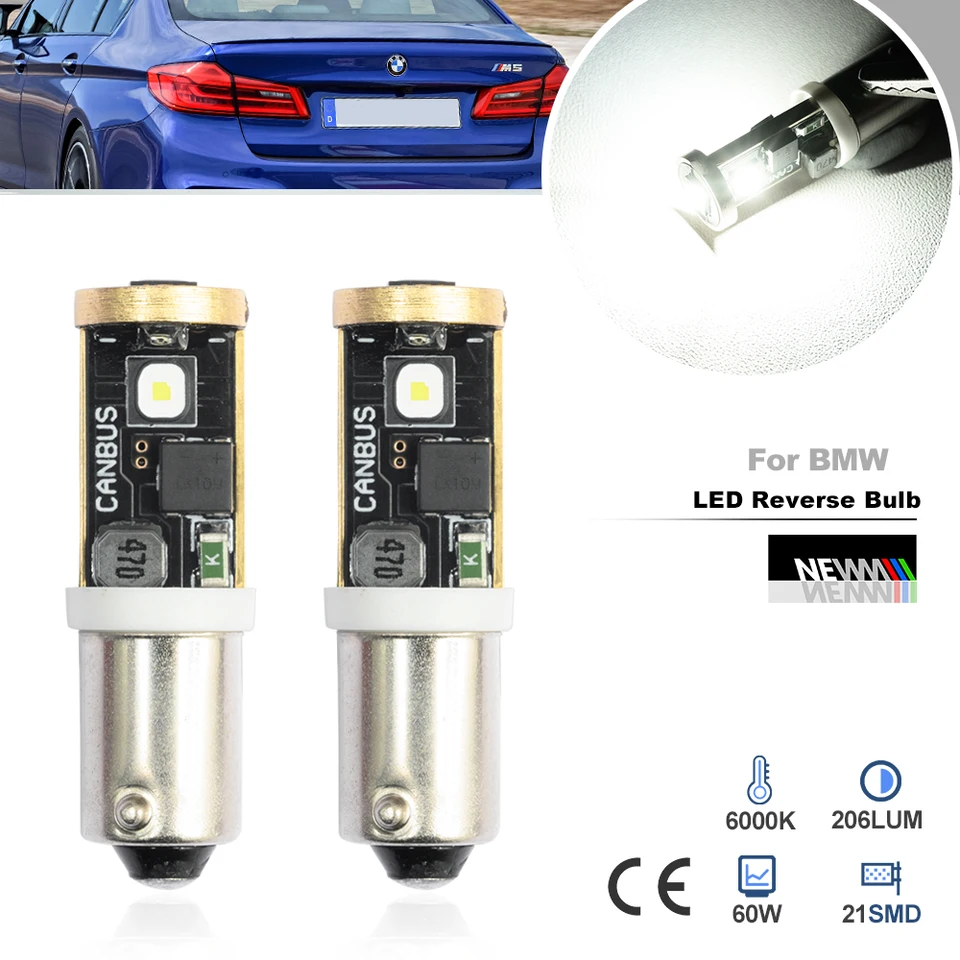 Pre BMW 5 Series G30 G31 M5 F90 3 Series F30 F31 F34 M3 F80 CANBUS BAY9S H21W LED reverzná žiarovka záložná žiarovka bez blikania bez blikania