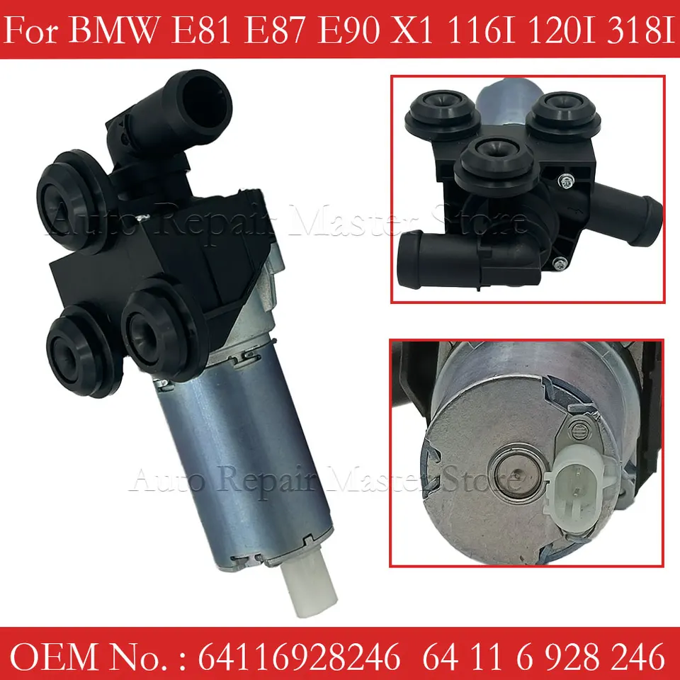 Pre BMW E81 E87 E90 X1 116i 120I 318I 320I 64116928246 Dodatočný chladiaci ventil na vodné čerpadlo