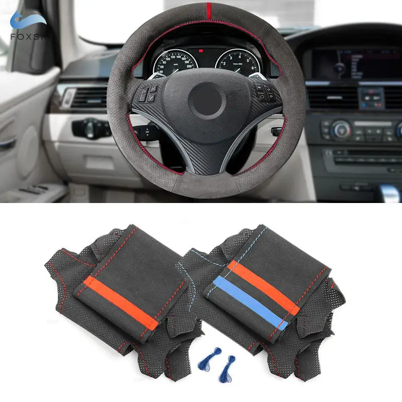 Pre BMW E82 E87 120I 130I E90 320I 325I 335I 2008-2013 X1 E84 2011 Ručné šité kožené kožené kryt