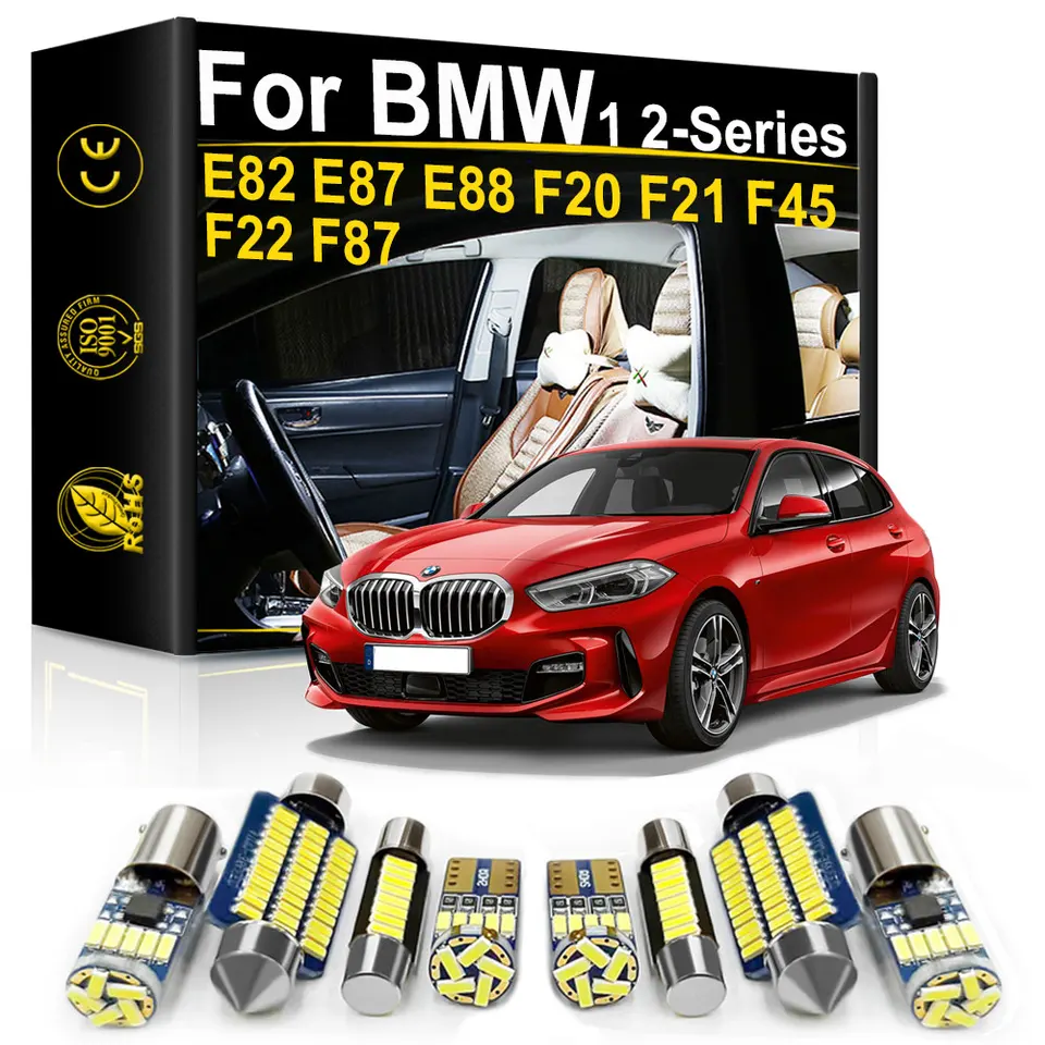 Pre BMW E82 E87 E88 F20 F21 F45 F22 F87 116i 116d 118i 118d 120i 1 2 sériové príslušenstvo Vnútorné svetlo LED LED LED Canbus