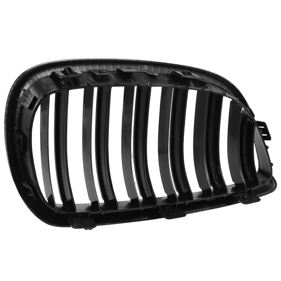 pre -BMW E90 E92 E93 M3 328I 335I 2007-2011 uhlíkové vlákno pohľad predná obličková mriežka 51137157275 51137157276