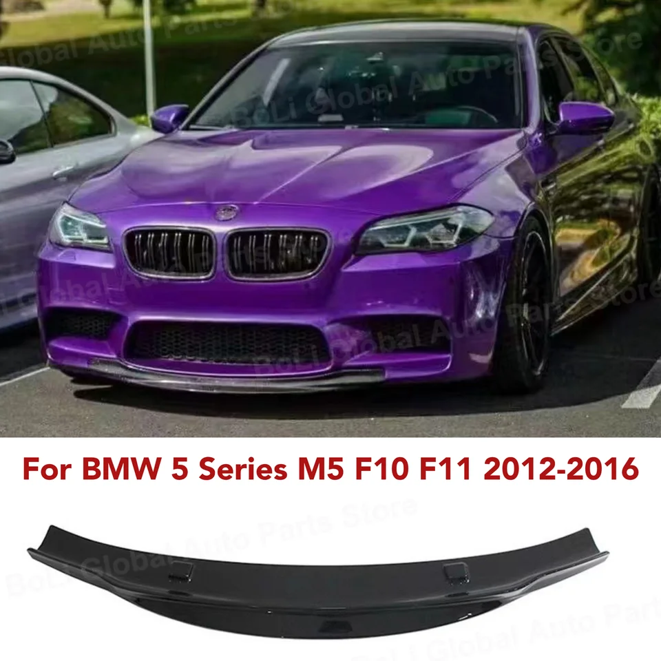 Pre BMW F10 5 Series M5 F10 F11 528i 535i 550I 2012-2016 Predný nárazník automobilu Splitter Splitter Splitter Spoiler Body Kits Príslušenstvo